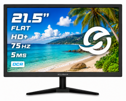 MONITOR SOLARMAX 21.5 FULL HD 75HZ VGA/HDMI NEGRO