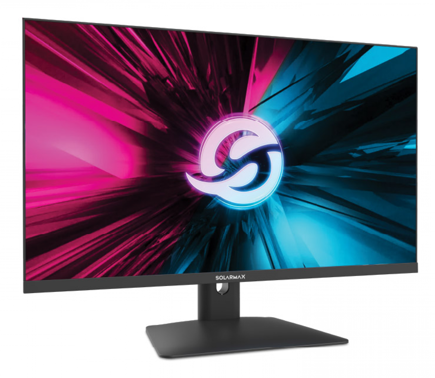 Monitor Solarmax 24 Gaming Fhd 180h Flat Va Panel Hdmi-dp Black Shell With Rgb