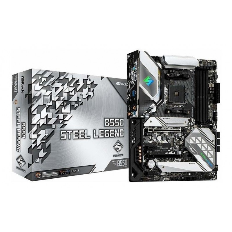 MOTHER ASROCK (AM4) B550 STEEL LEGEND