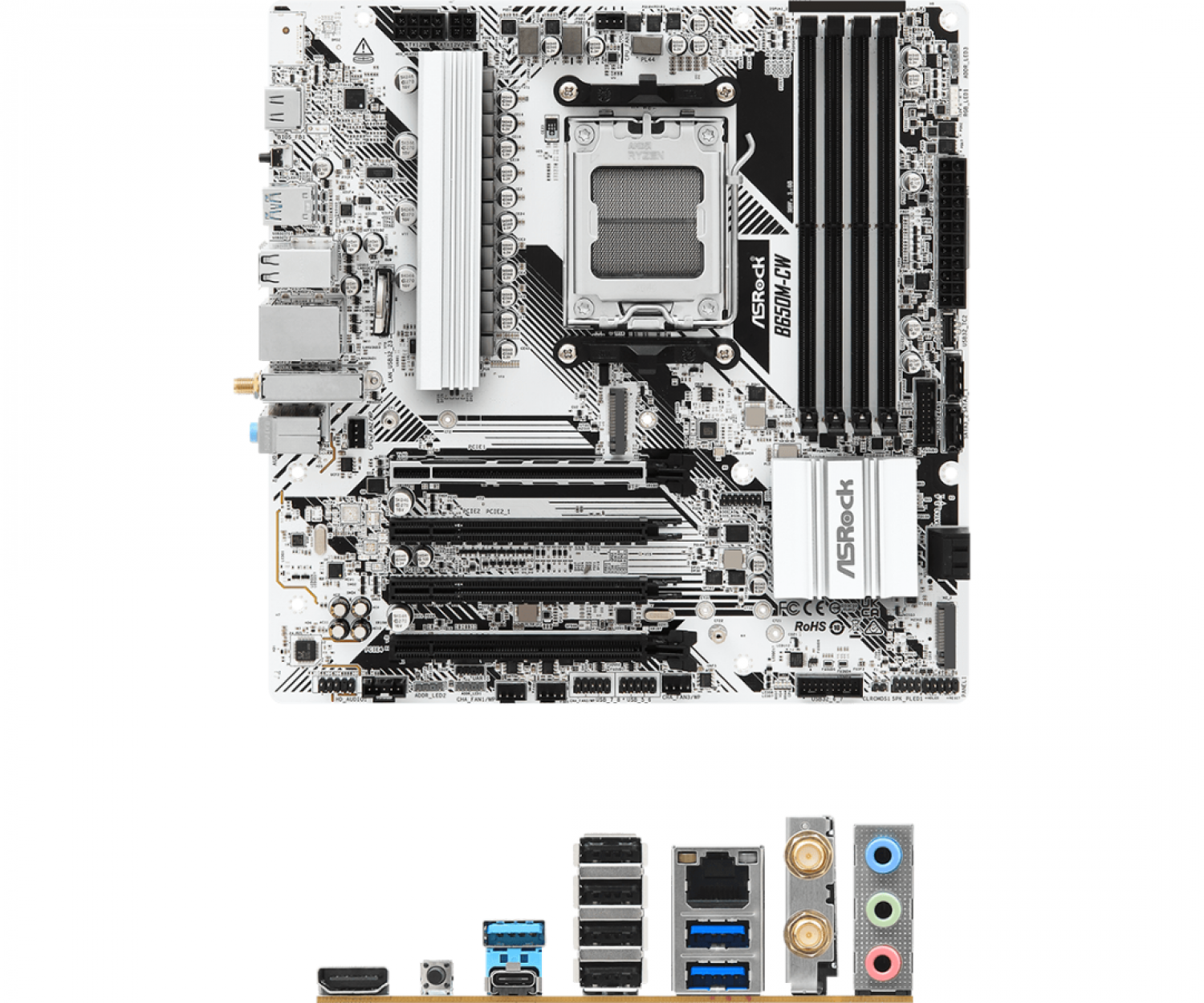 MOTHER ASROCK (AM5) B650M-CW BULK