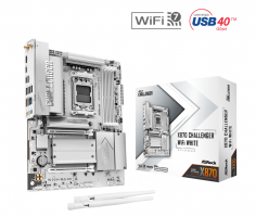 MOTHER ASROCK (AM5) X870 CHALLENGER WIFI WHITE