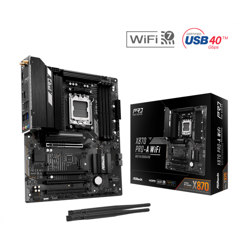 MOTHER ASROCK (AM5) X870 PRO-A WIFI