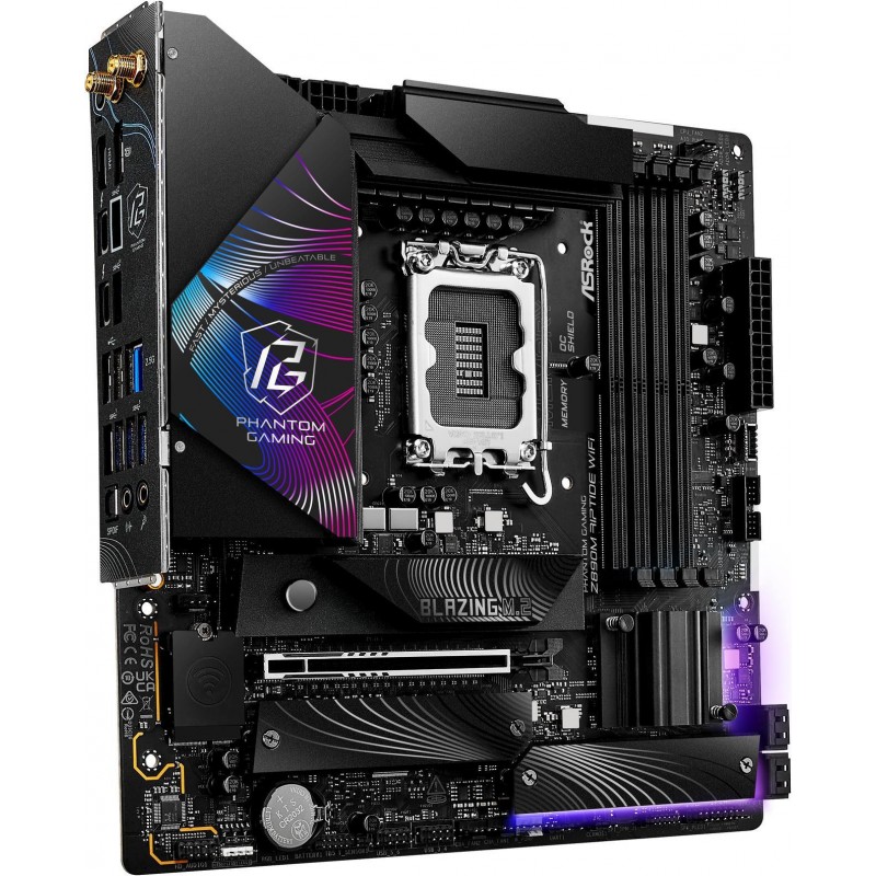 MOTHER ASROCK (LGA1851) Z890M RIPTIDE WIFI