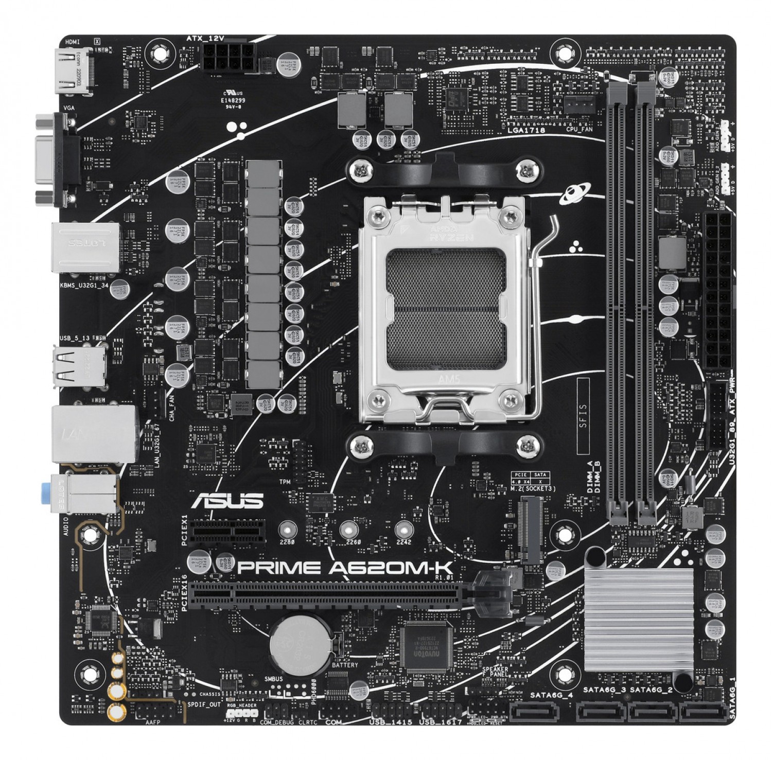 MOTHER ASUS (AM5) PRIME A620M-K-CSM