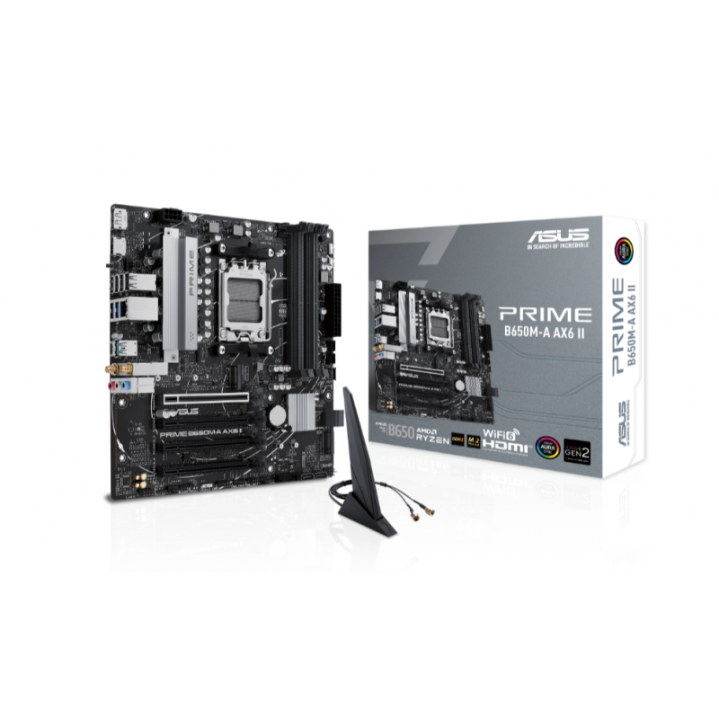 MOTHER ASUS (AM5) PRIME B650M-A AX6 II