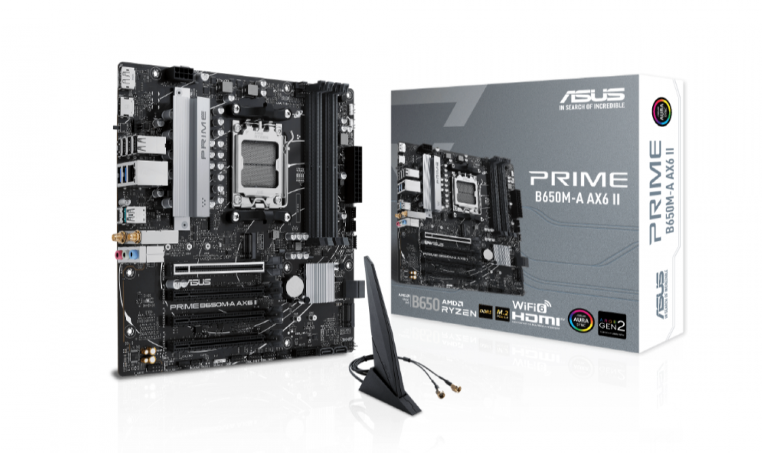 MOTHER ASUS (AM5) PRIME B650M-A AX6 II