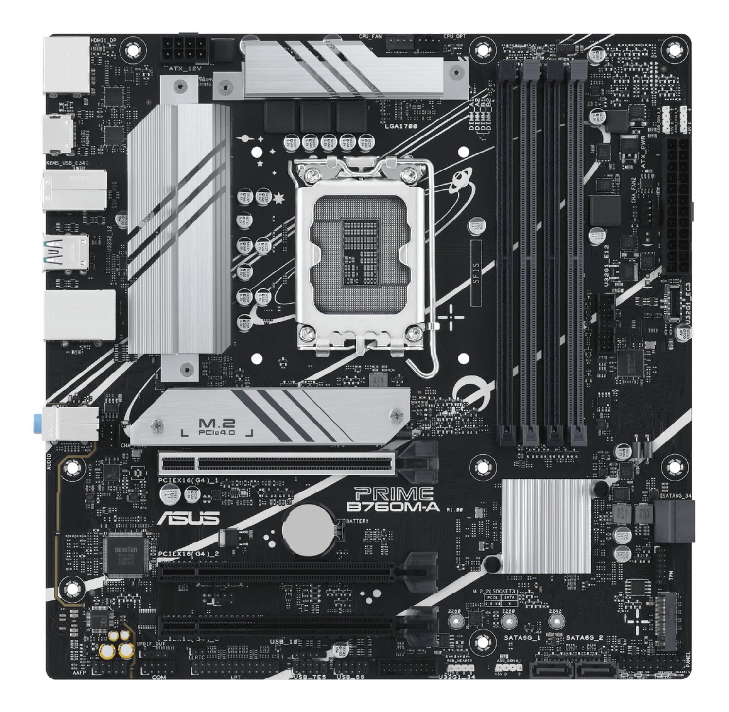 Mother Asus (lga1700) Prime B760m-a-csm Ddr5