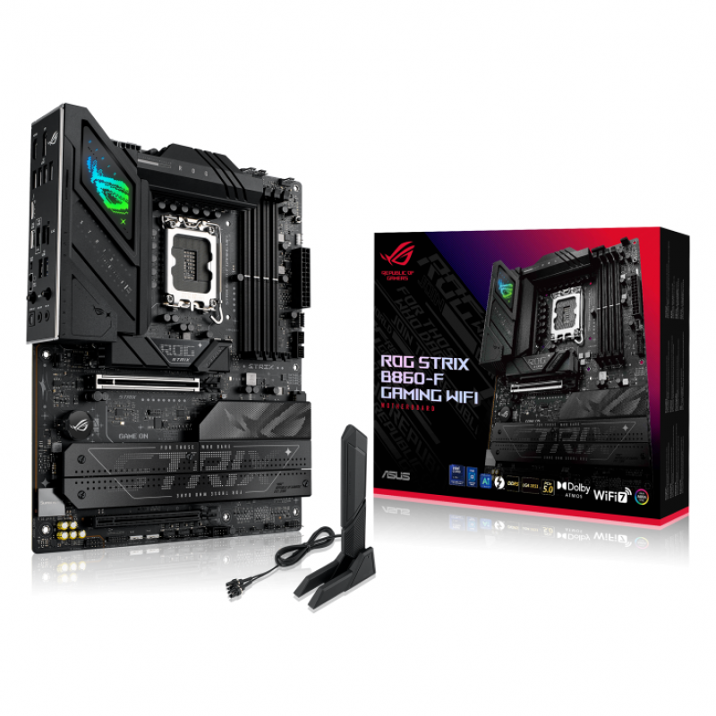 MOTHER ASUS LGA 1851 ROG STRIX B860-F GAMING WIFI