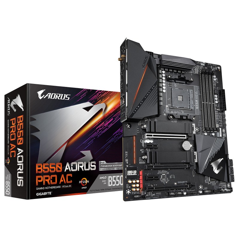 MOTHER GIGABYTE (AM4) B550 AORUS PRO AC