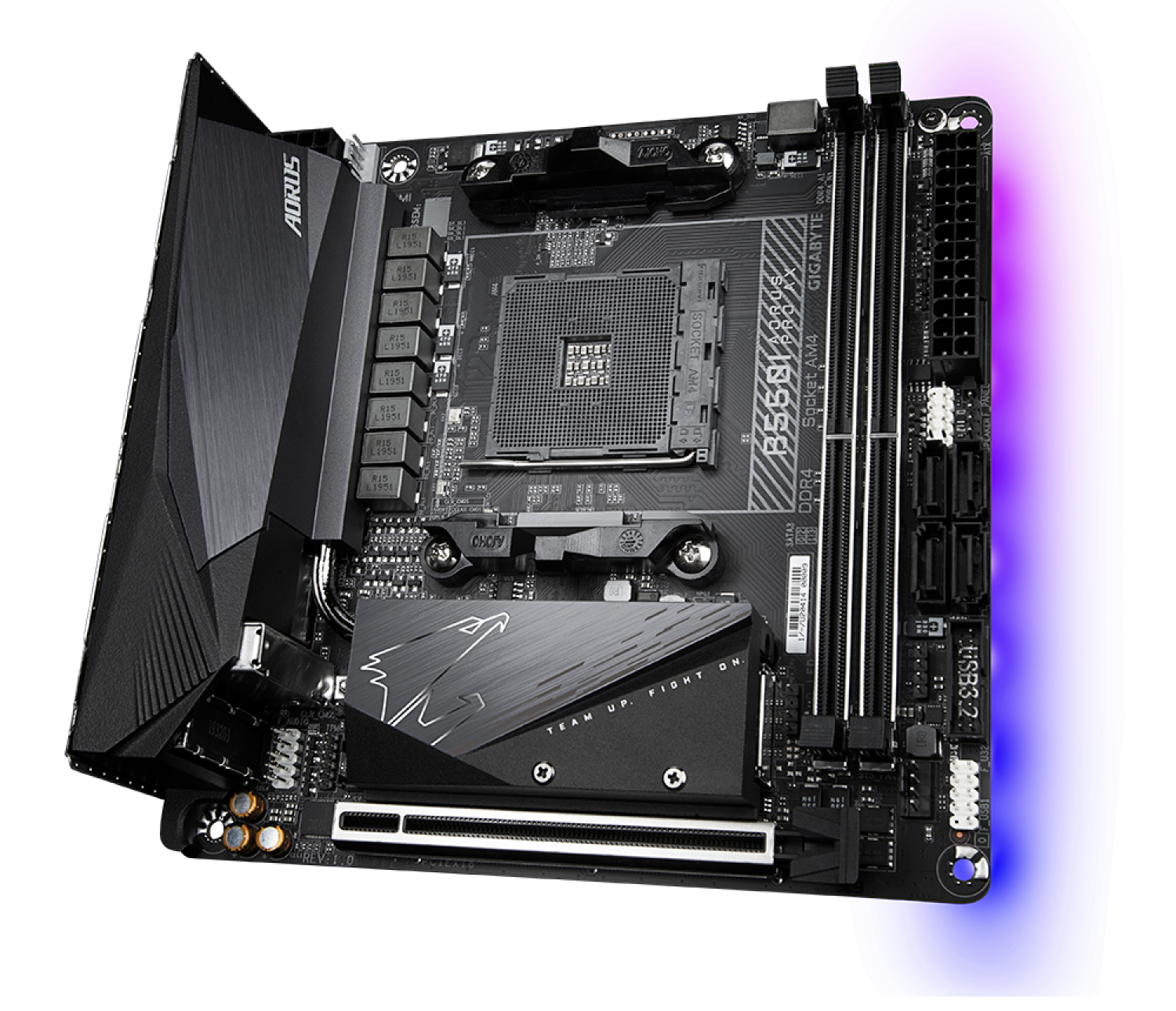 MOTHER GIGABYTE (AM4) B550I AORUS PRO AX