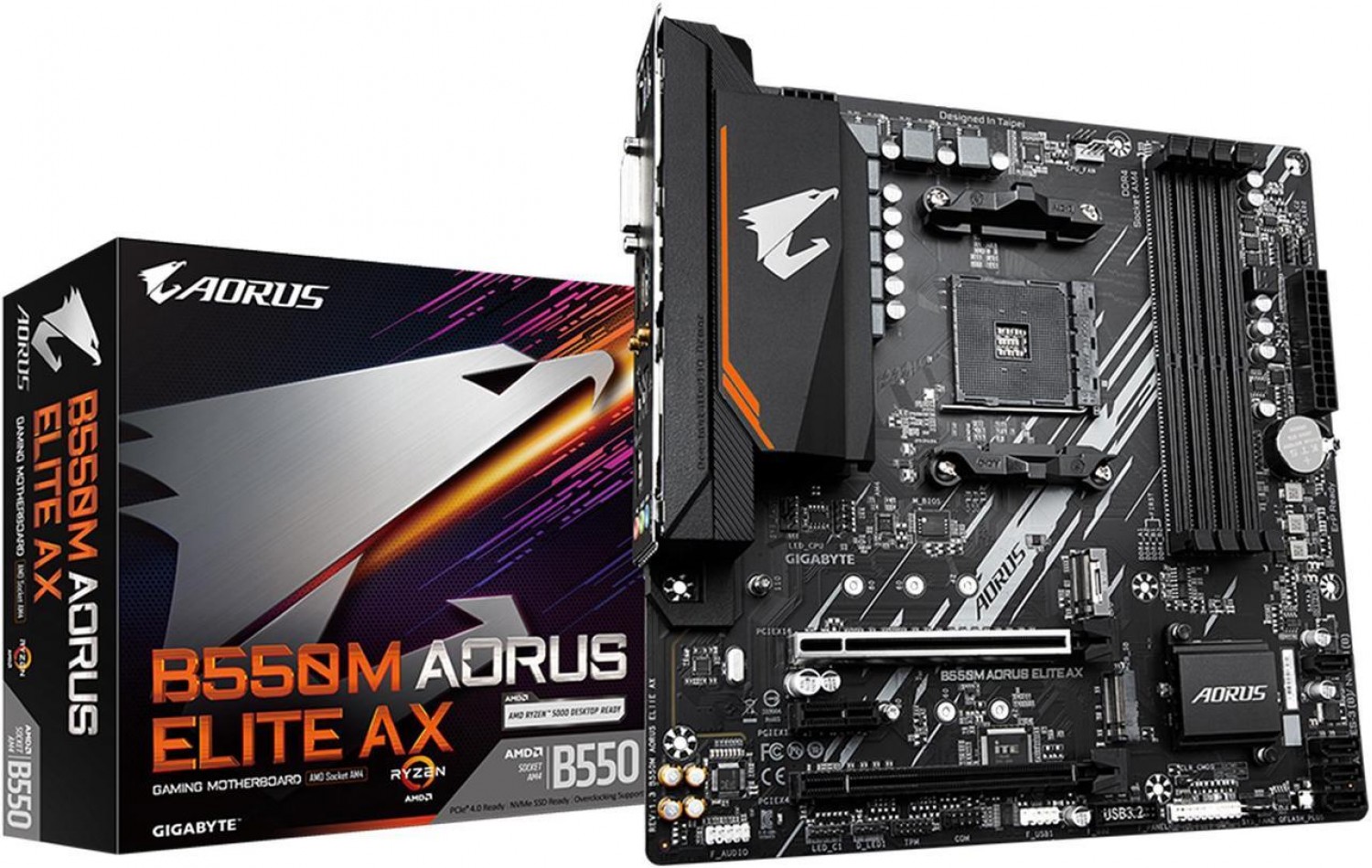 MOTHER GIGABYTE (AM4) B550M AORUS ELITE