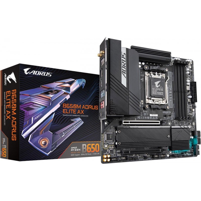 MOTHER GIGABYTE (AM5) B650M AORUS ELITE AX