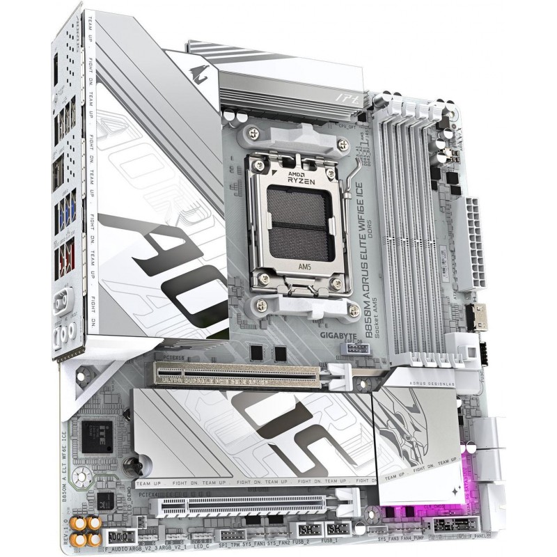 MOTHER GIGABYTE (AM5) B850M A ELT WF6E ICE
