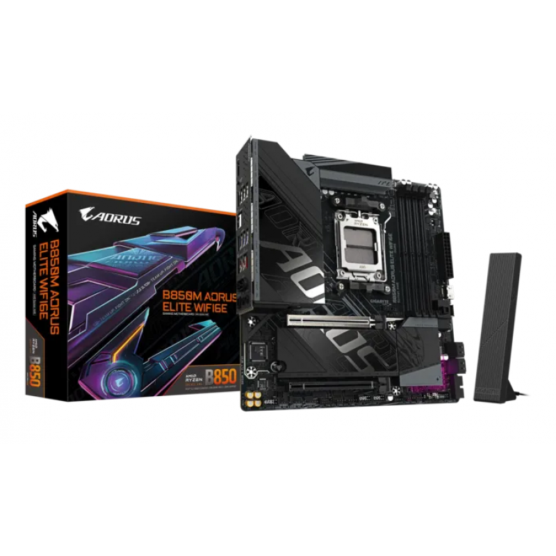 MOTHER GIGABYTE (AM5) B850M AORUS ELITE WF6E