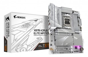 MOTHER GIGABYTE (AM5) X870 AORUS ELITE WF7 ICE