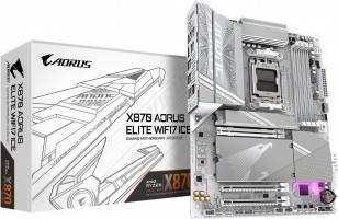 MOTHER GIGABYTE (AM5) X870 AORUS ELITE WF7 ICE