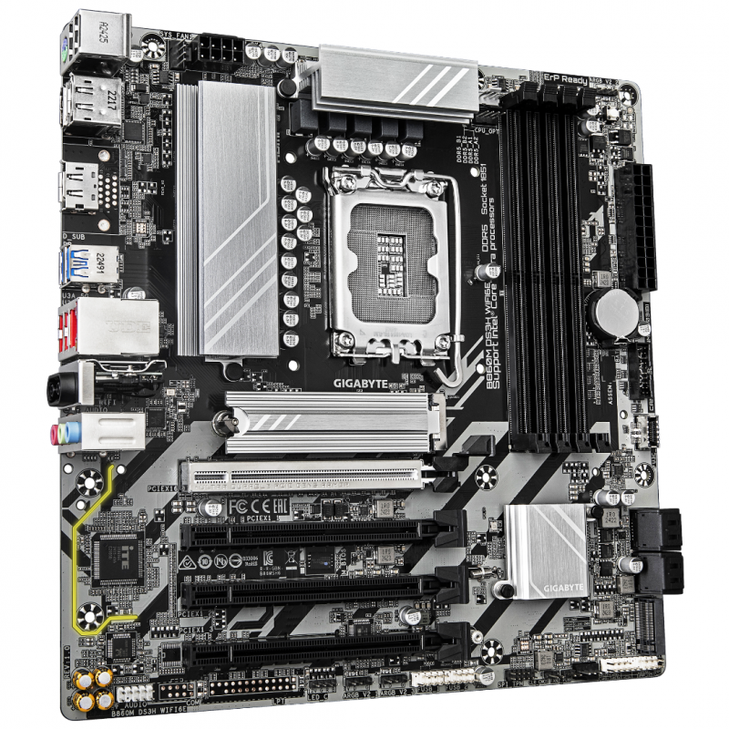 MOTHER GIGABYTE (LGA 1851) B860M DS3H WIFI6E