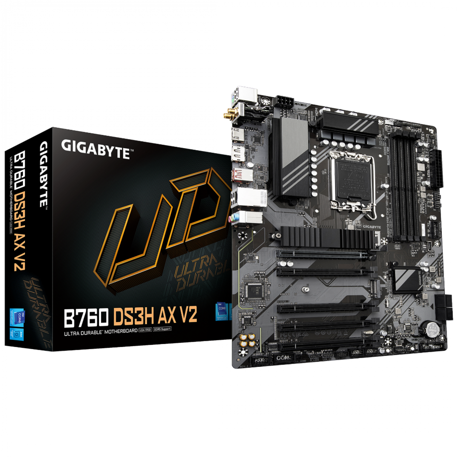 Mother Gigabyte (lga1700) B760 Ds3h Ax V2