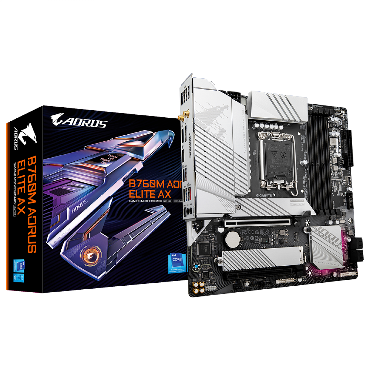 MOTHER GIGABYTE (LGA1700) B760M AORUS ELITE 1.2