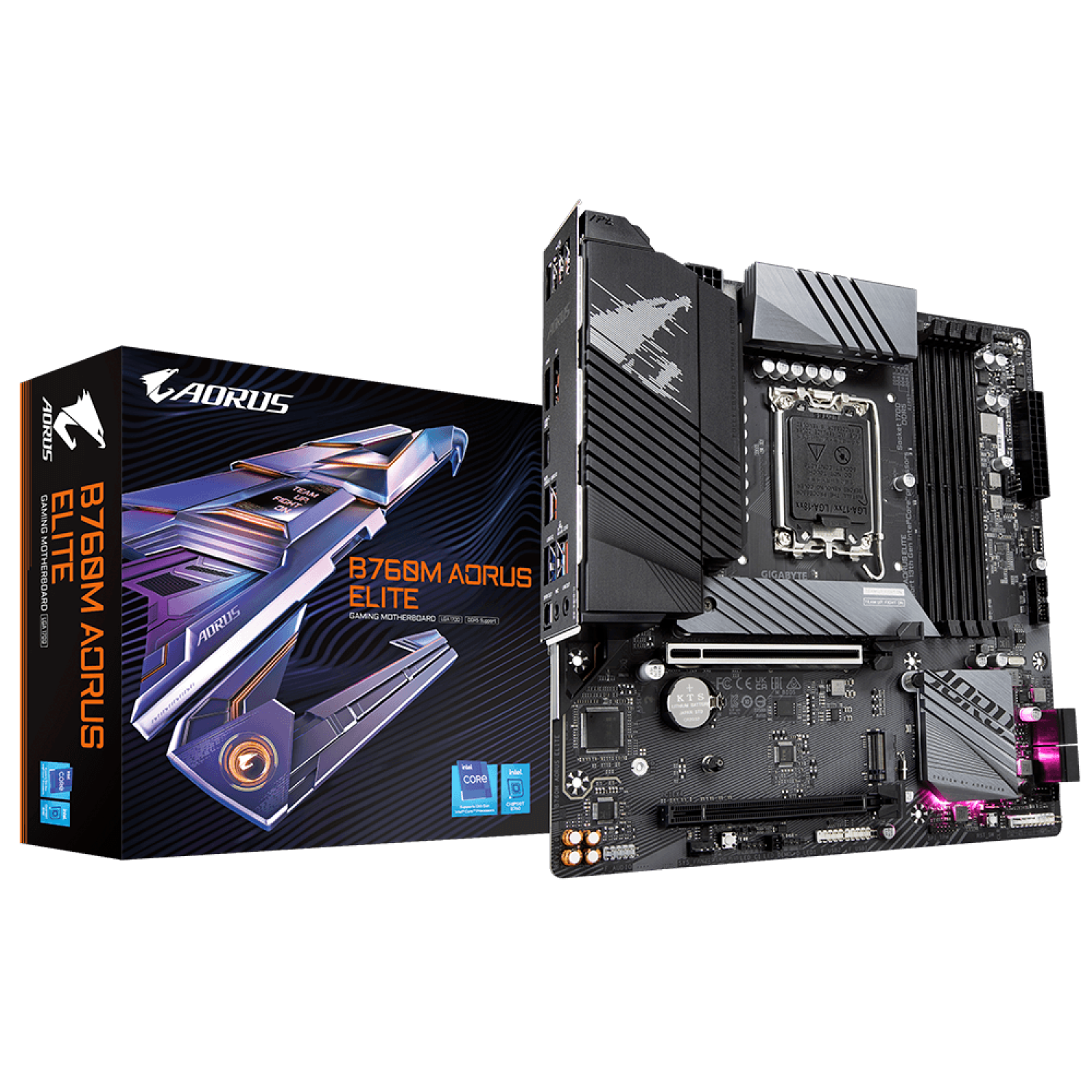 MOTHER GIGABYTE (LGA1700) B760M AORUS ELITE 1.2
