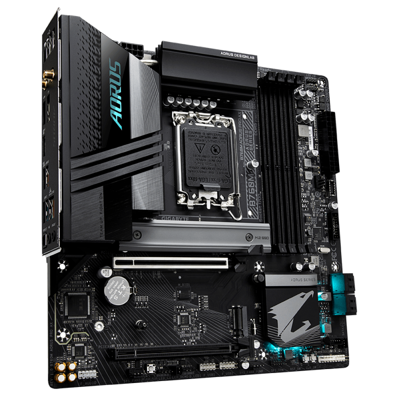 MOTHER GIGABYTE (LGA1700) B760M AORUS PRO AX