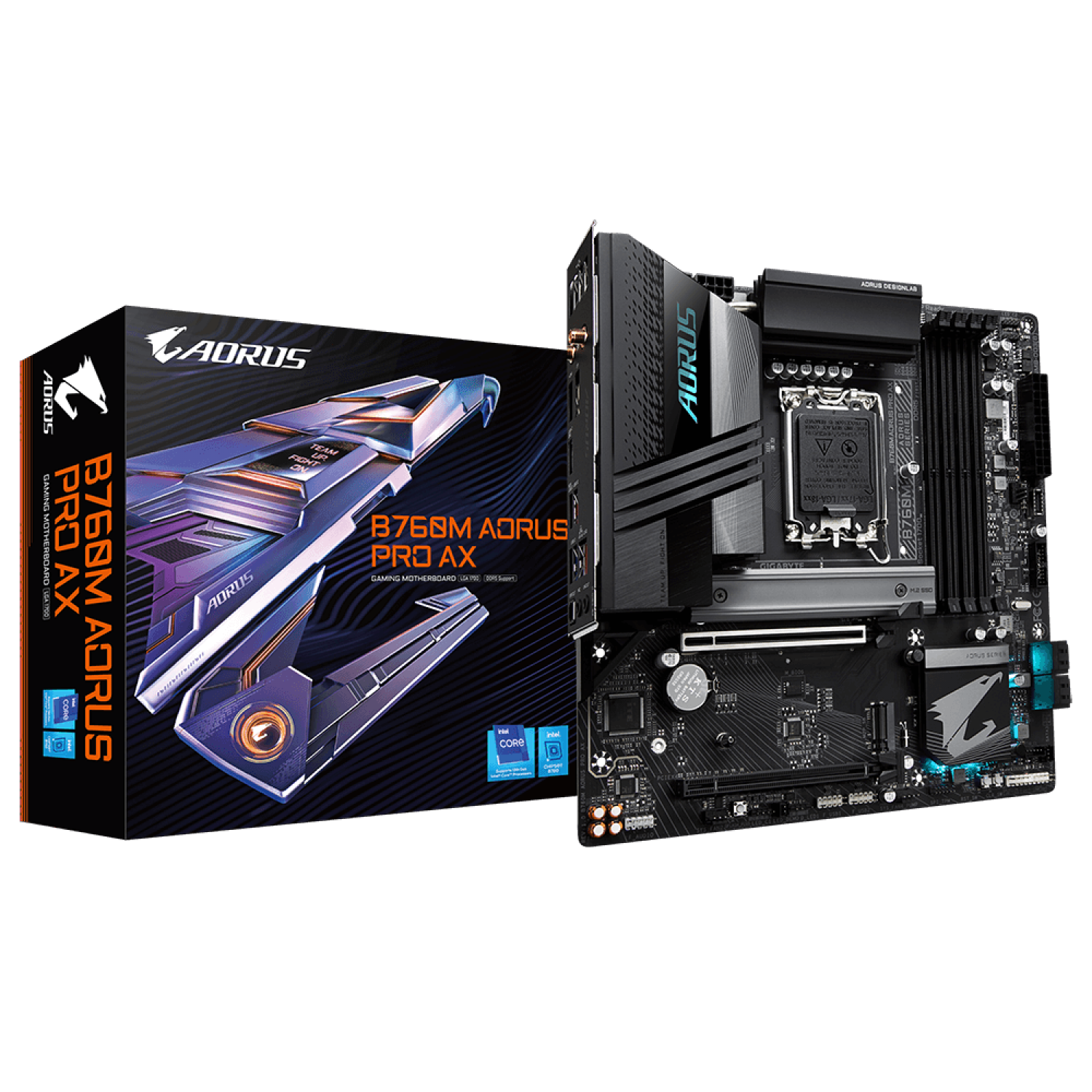 MOTHER GIGABYTE (LGA1700) B760M AORUS PRO AX
