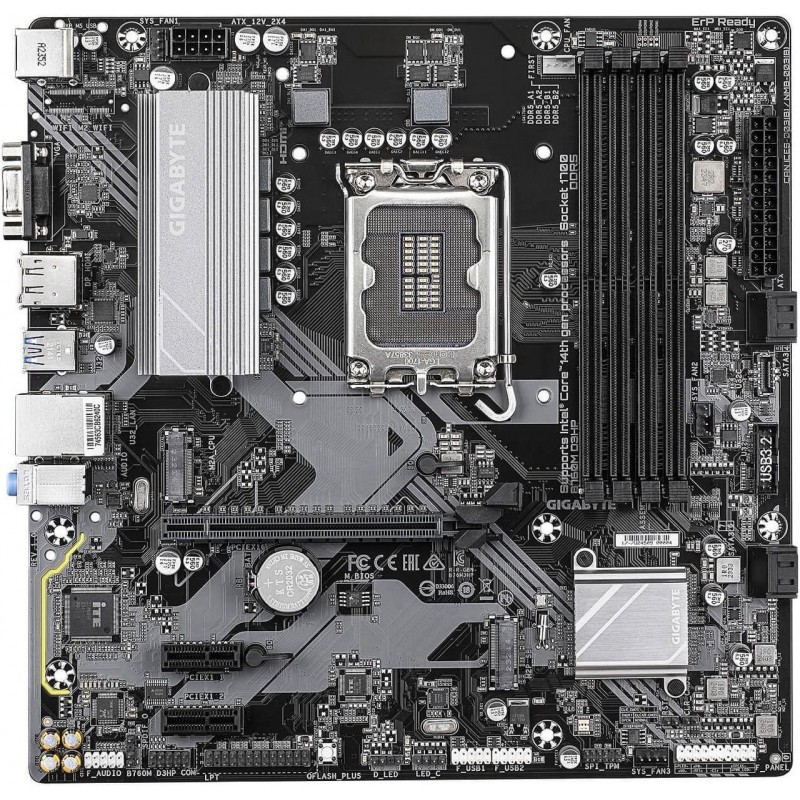 MOTHER GIGABYTE (LGA1700) B760M D3HP
