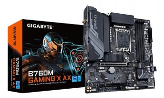 MOTHER GIGABYTE (LGA1700) B760M GAMING X AX