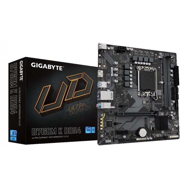 MOTHER GIGABYTE (LGA1700) B760M K DDR4
