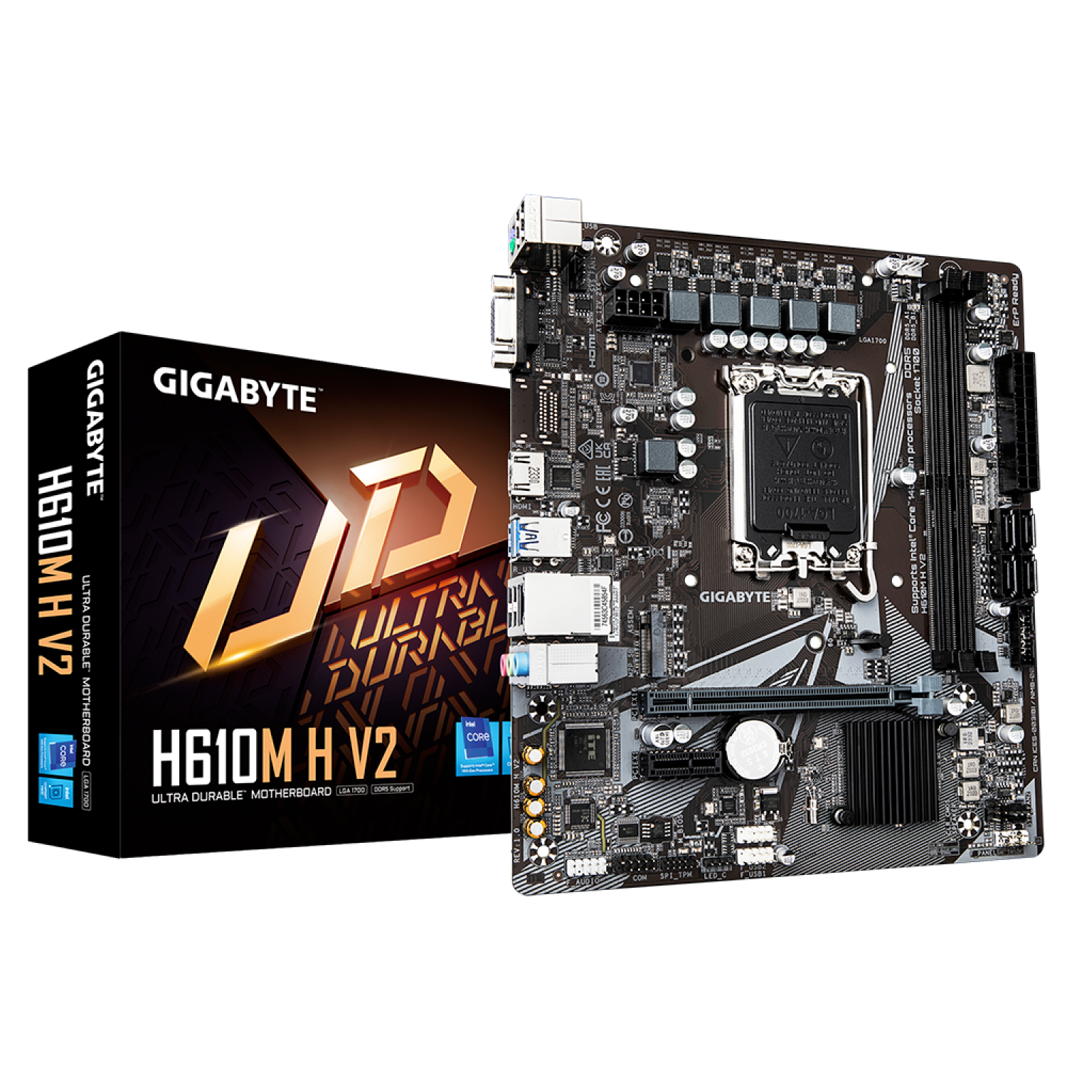 MOTHER GIGABYTE (LGA1700) H610M H V2