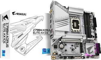 MOTHER GIGABYTE (LGA1700) Z790M A ELITE AX ICE