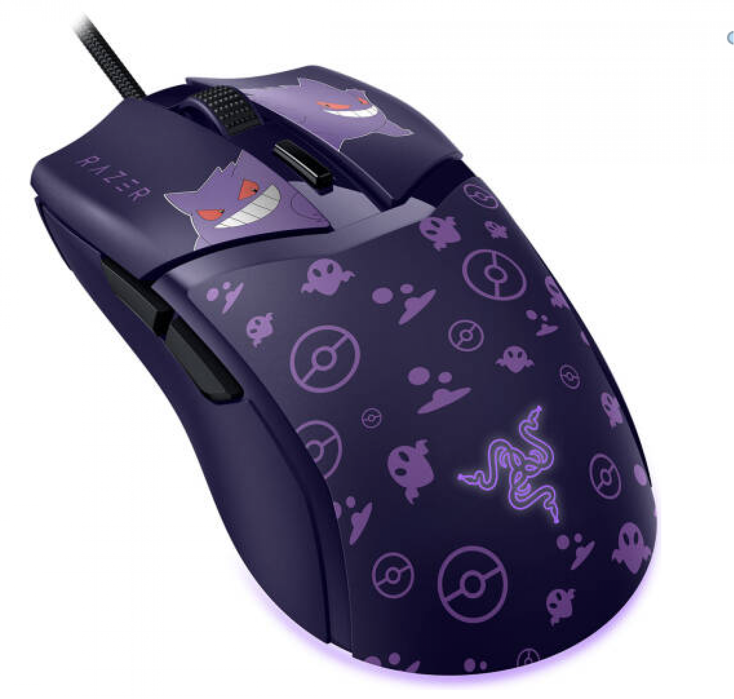 MOUSE GAMER RAZER COBRA POKEMON GENGAR