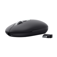 MOUSE GAMER TRUST SERON HYPERSCROLL SLIM WRLS BLACK