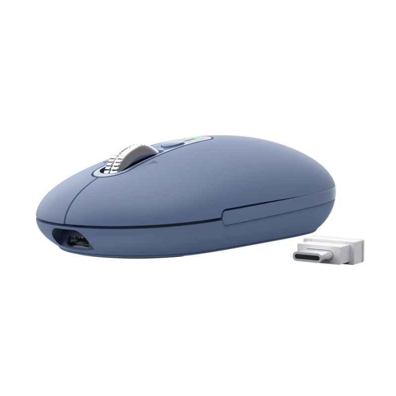 MOUSE GAMER TRUST SERON HYPSCROLL SLIM WRLS BLUE