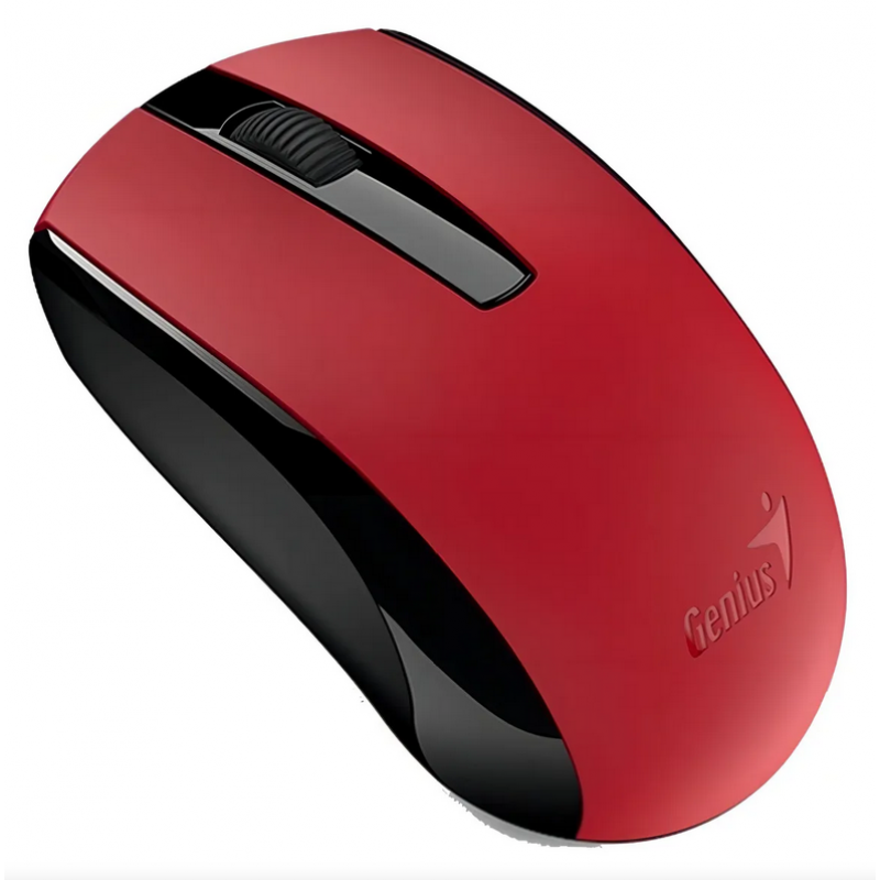 MOUSE GENIUS ECO-8100 WIRELESS RED RECARGABLE