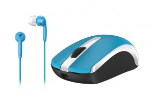 MOUSE GENIUS MH-8100 BLUE WIRELESS + AURI REGALO