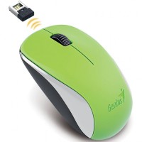 MOUSE GENIUS NX-7010 WHITE+GREEN WIRELESS BLISTER