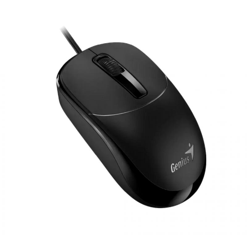 MOUSE GENIUS RS2 DX-123 BLACK USB-A BLACK GREY