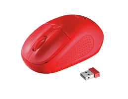 MOUSE TRUST PRIMO WIRELESS RED