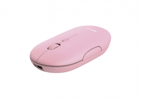MOUSE TRUST PUCK WRL RCHRGABLE PINK