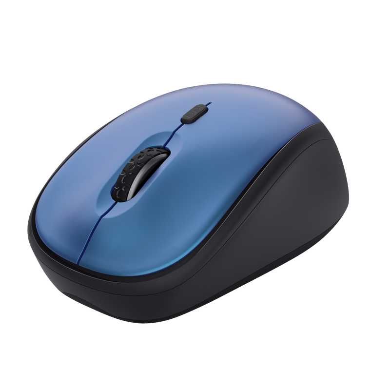 MOUSE TRUST YVI WIRELESS ECO BLUE