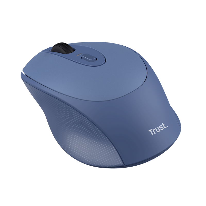 MOUSE TRUST ZAYA WIRELESS RECARGABLE BLUE