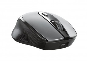 MOUSE TRUST ZAYA WRL RECARGABLE BLK