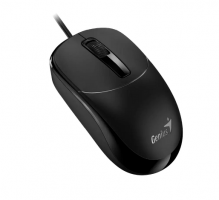 MOUSE USB GENIUS DX-123 BLACK BLACK/GRAY