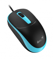MOUSE USB GENIUS DX-123 BLACK/BLUE