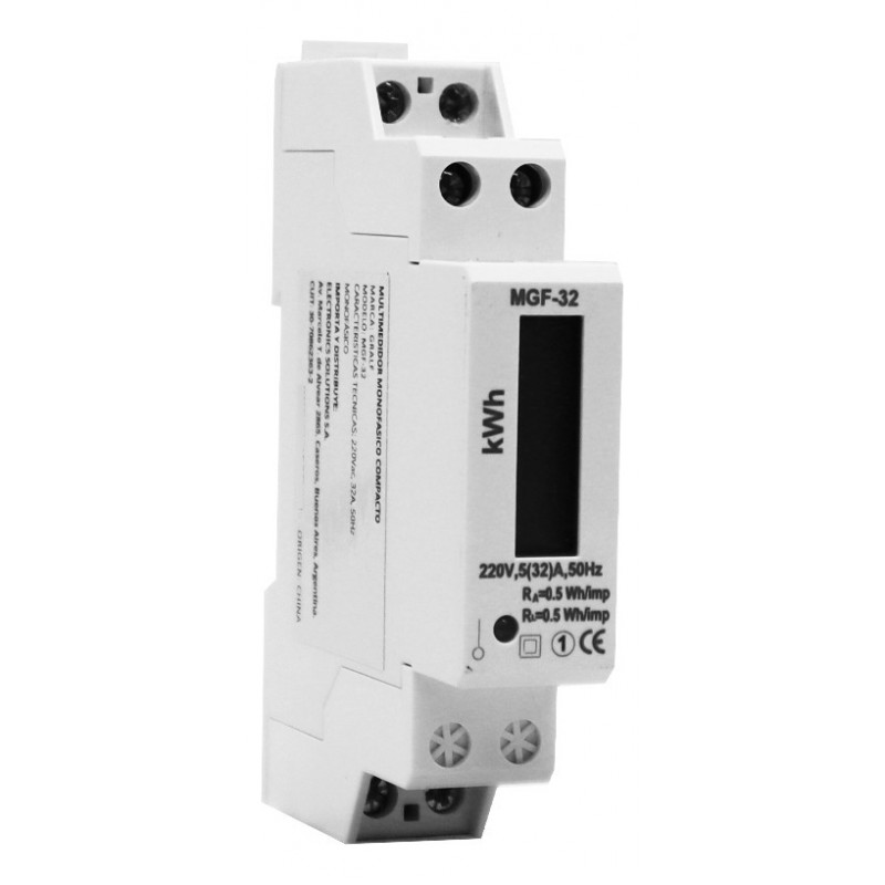 MULTIMEDIDOR MONOFASICO COMPACTO MGF-32