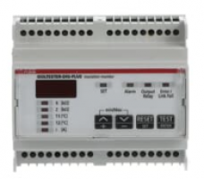 Monitor de aislación hasta 4 paneles. Salida RS485 ModBus ISOLTESTER-DIG-PLUS - ABB