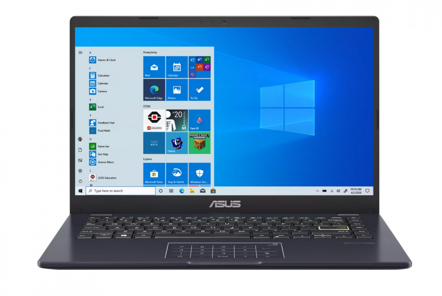 Nb Asus 14 Celeron N4020 4gb 128gb W11h