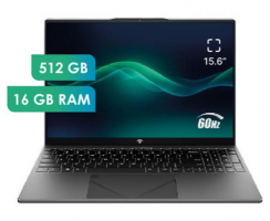 NOTEBOOK  OASIS  INTEL I7 6500U 15.6 16GB DDR4 2133 512GB SSD W11