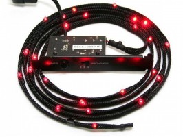 OUTLET ACCESORIOS NZXT CABLE LED RED 2 METROS